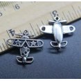 thumbnail image 5 of U8MO 8~50pc Retro Bomber Plane Alloy Charms Pendant Jewelry Making DIY 18*19mm-50pcs, 5 of 8