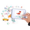 thumbnail image 3 of QualitChoice Wooden Magnetic Letters and Numbers Toys Kids Fridge Magnets ABC Alphabet Word Flash Cards Spelling Counting Game Learning Toys, 3 of 5