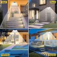 thumbnail image 4 of 242led Solar Wall Light Pir Motion Sensor Outdoor Garden Street Lamp Waterproof, 4 of 5