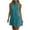 Mint Green, variant on QQZ Summer Dresses for Women Cotton Casual Maxi Dress Beach Vacation Long Sundresses Solid Color