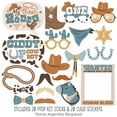 thumbnail image 2 of Big Dot of Happiness My First Rodeo - Little Cowboy 1st Birthday Party Photo Booth Props Kit - 20 Count, 2 of 6