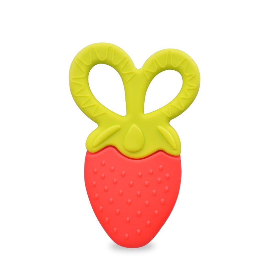 Strawberry cheap teething toy