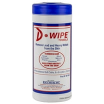 D-Lead Wipes 40 Count Disposable Wipes 12/Pack Pop Up Canister WT-040