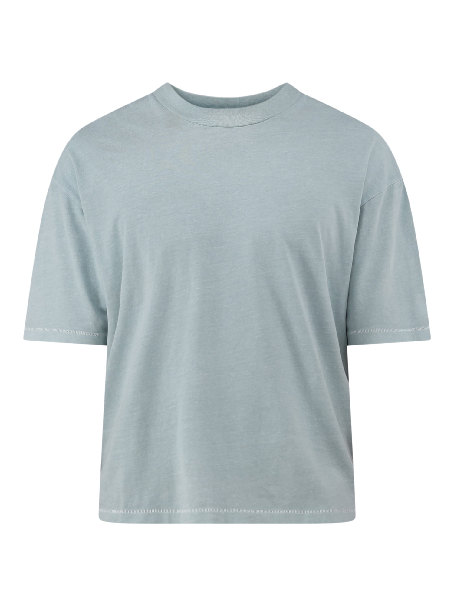 No Boundaries Boxy Cropped Tee, 2-Pack, Men's and Big Men's No Boundaries Boxy Cropped Tee, 2-Pack, Men's and Big Men's