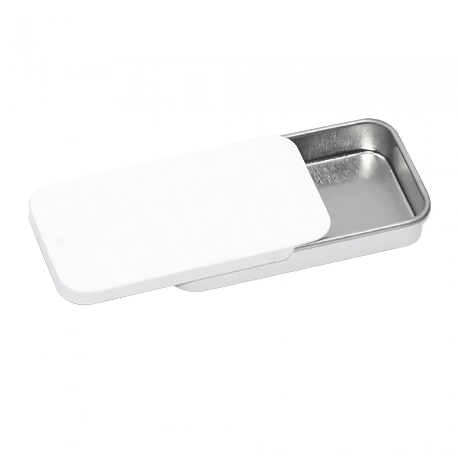 Tin Rectangle Container – Sliding Lid