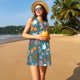thumbnail image 3 of Fotbe cute Skull organ Vestido de Verano sin Mangas para Mujer – Vestido Midi Línea A, Estilo Camiseta Floral, Vestido Playero Casual y Fluido, 3 of 7