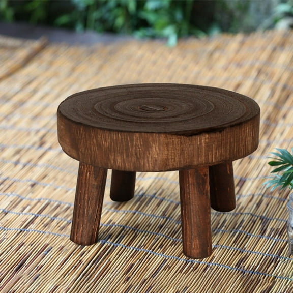 Baluue Wooden Plant Riser Stand for Family Decor, 1 Pack - Stylish Wood Plant Holder for Indoor and Outdoor Use