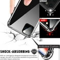 thumbnail image 3 of [2-Pack] for Motorola One FusionPlus Case Crystal Clear [Anti-Yellowing Technology] Transparent Soft TPU Defensive Bumper Cover Light Slim Shockproof Armor Protective Phone Case, 3 of 8