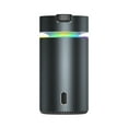 thumbnail image 1 of Désodorisant Intelligent pour Voiture, Diffuseur d'Huiles Essentielles Portable avec Arrêt Automatique, Concentration Réglable et Veilleuse Colorée, Mini Humidificateur pour Voiture, Bureau, Chambre de Bébé, Chambre (Gris Foncé), 1 of 8