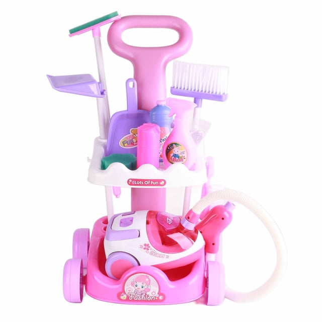 Limpieza De Juguetes De Barrido Para Niños, Juegos De Limpieza, Herramientas, Carrito, Simulación, Casa De Juego, Juguetes De Limpieza