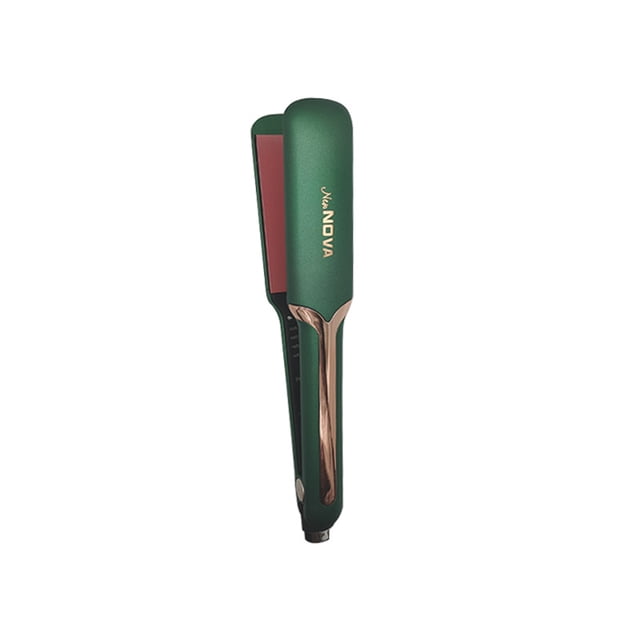 Plancha de pelo recta para el hogar, plancha de pelo de doble uso, estándar, de rodillo recto, de calentamiento rápido, panel grande
