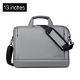thumbnail image 3 of Maletín Oxford unisex para ordenador portátil, bolso de mano para oficina, para guardar documentos, color sólido, impermeable, para viajes, XA755ZC, 3 of 5