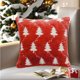 thumbnail image 1 of Ganfancp Funda de Cojín de Árbol de Navidad de Estilo Americano Funda de Cojín de Navidad de Felpa Árbol de Navidad Estrella de Copa de Árbol Ofertas Flash Liquidación X1 Funda de Cojín Navideña, 1 of 6