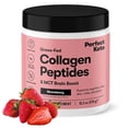 thumbnail image 1 of Perfect Keto Colágeno Péptidos Proteína en Polvo con Aceite MCT, Colágeno Hidrolizado, Suplemento Tipo I y III, Alimentado con Pasto Sin Gluten, Bajo en Carbohidratos, Crema de Café Keto, Colágeno par, 1 of 5