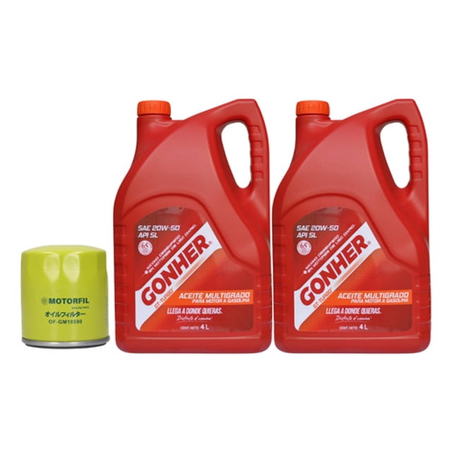 Kit Cambio De Aceite Ss 2014 Al 2017 6.2 Gonher 20w50