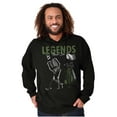 thumbnail image 4 of Funny Golf Skeleton Legends Never Die Hoodie Hooded Sweatshirt Men Brisco Brands S, 4 of 6