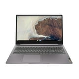 Lenovo Ideapad 3i Chromebook, 15.6" FHD, Intel Celeron N4500, 4GB RAM, 64GB eMMC, Chrome OS, Arctic Grey, 82N4002HUS