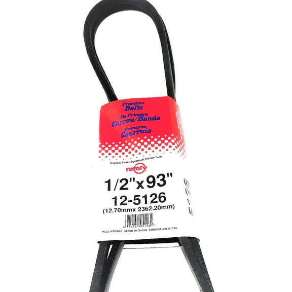 5126/4L930 Rotary Belt Compatible With MURRAY 37X31 (1/2" X 93")