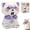 Cat, variant on Clip-On Mini Fan for Cup & Bowl,Monkey/Panda/Cat-Shaped Air-Blowing Cooling Attachment for Hot Drinks,Cute Animal Shaped Personal Fan for Cooling Coffee,Rechargeable Portable Desk & KitchenFan