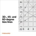 thumbnail image 3 of Fiskars 12-87577097J Acrylic Ruler, 6x24 Inch, 3 of 6
