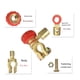 thumbnail image 4 of Sidaley Universal Boat 150A aislador de interruptor de apagado RVs fuente de alimentación interruptores de corte seccionador Bombillas para automóviles Rojo, 4 of 6