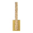 thumbnail image 2 of CWI Lighting Stagger Brass Finish Integrated LED Wall Light Indoor Hardwired, 2 of 3