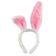 thumbnail image 4 of Diadema con orejas de conejito de peluche para niñas de Pascua, pajarita, cola, disfraz de Cosplay para fiesta, 4 of 5