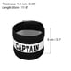 thumbnail image 2 of Brazalete elástico de capitán Uxcell para entrenamiento de equipo de fútbol negro, 2 of 5