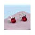thumbnail image 2 of Pendientes de Navidad, Pendientes de Sombrero de Navidad de Papá Noel con Piedras Preciosas de Cristal para niñas, Lujo C, 2 of 3