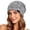 Grey, variant on Summer Solid Lightweight Slouchy Beret Hat Casual Crushable Cap Breathable Soft Travel Headwear
