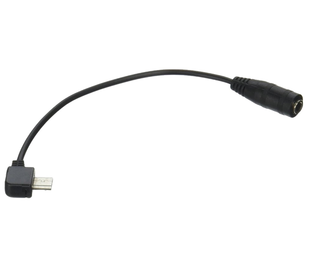 fællesskab serie Villig 6 inch Micro-B USB Male Angled to 3.5mm Female Stereo Audio Adapter, Black  - Walmart.com