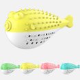 thumbnail image 2 of Cat Toy Interactive Cute Cartoon Fish Chewing Toy Cat Toothbrush with Bell, 2 of 7