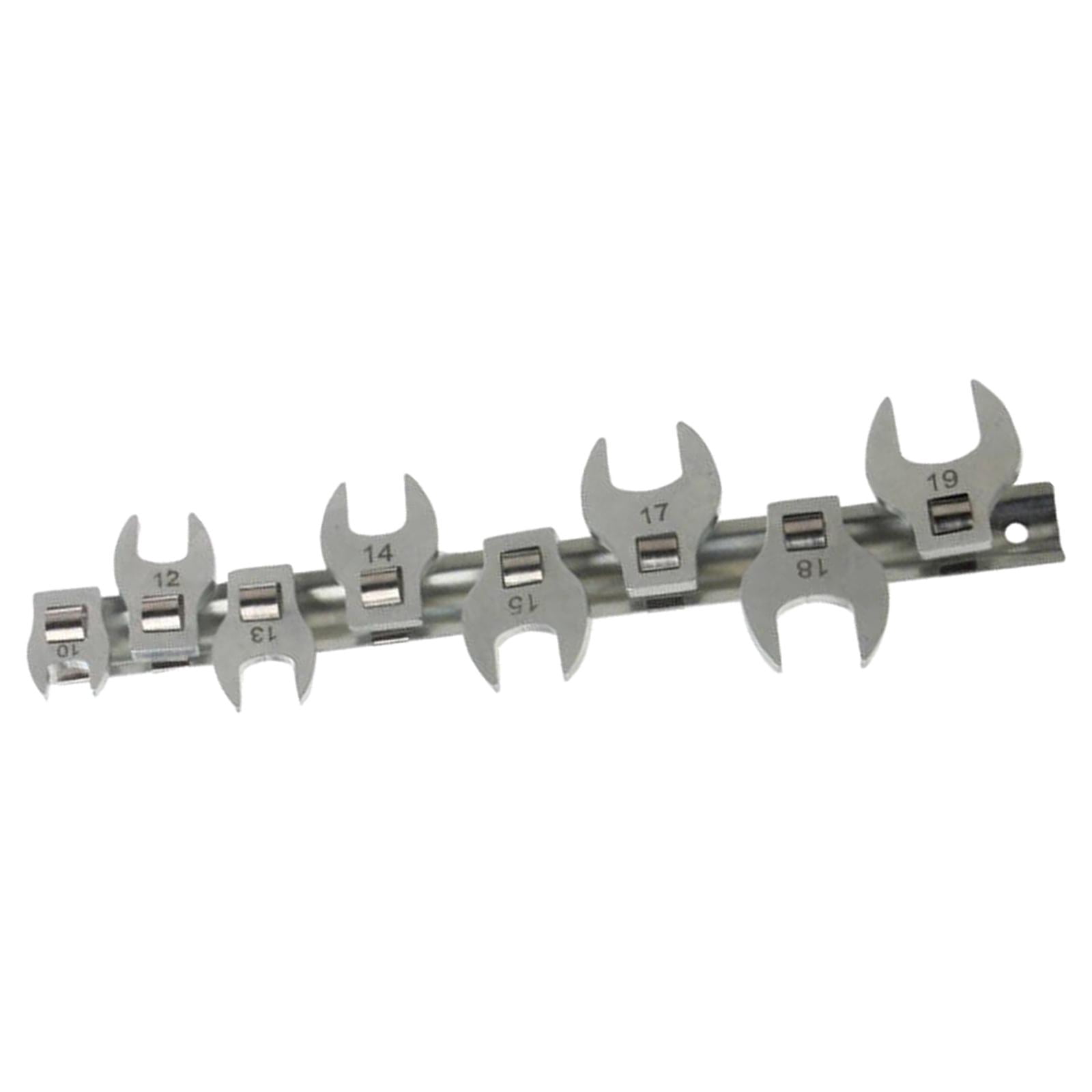 Juego De Llaves De Pie De Gallina De 16 Piezas 3/8" Con Soporte - Cal-Hawk, SAE Y Métrica