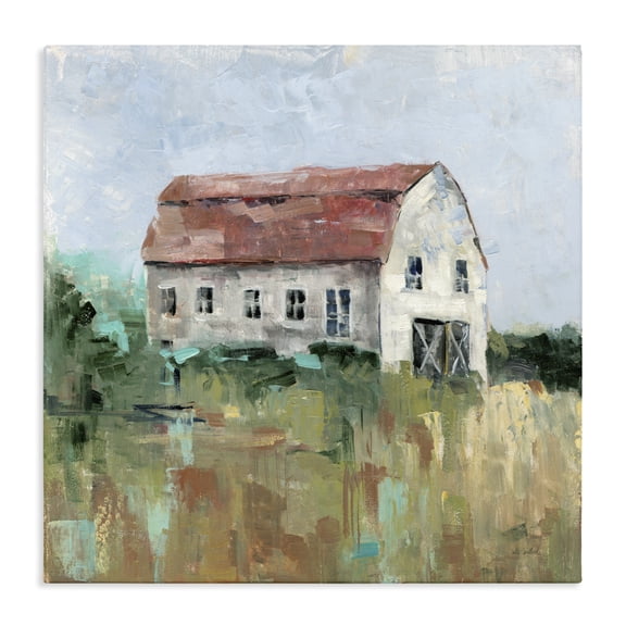 Stupell Industries Farmhouse Rustic Barn Canvas Art, 36 x 36, by Sally Swatland