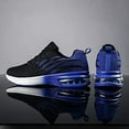 thumbnail image 4 of Men's Running Shoes Knit Mesh Breathable Lightweight Sneakers Comfortable Fashion Casual Walking Shoes Tennis Shoes, 4 of 14