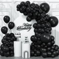 thumbnail image 1 of Balloon Arch Kit de globos negros Togvu, 123 paquetes con guirnalda, 1 of 7