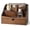 B-Brown, variant on Mail Organizer for Desk with Drawer for Store Jewelry, Black