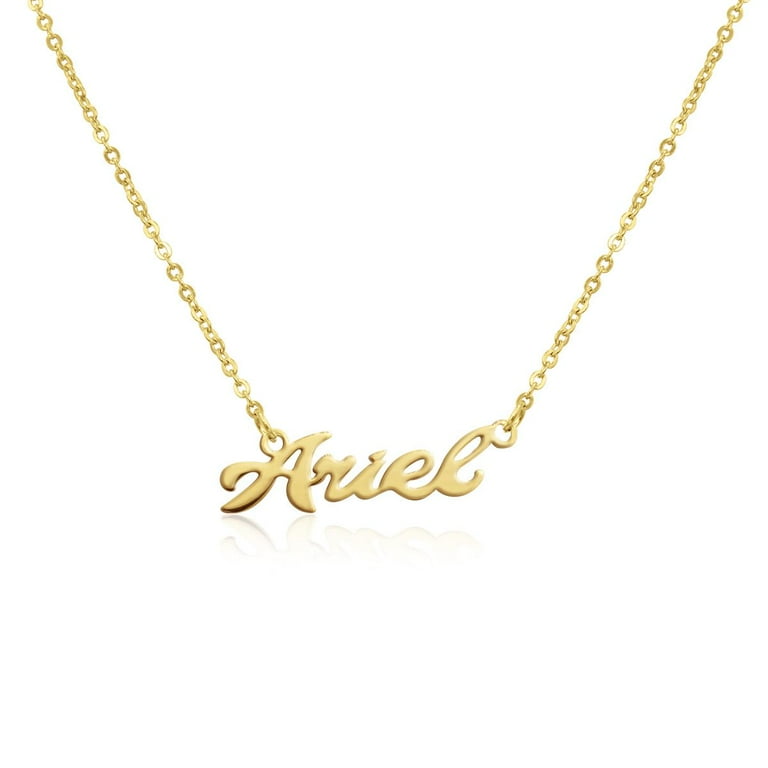Ariel clearance name necklace