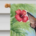 thumbnail image 3 of Manchester Terrier Luau House Flag, 3 of 7