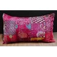 thumbnail image 2 of Patchwork Kantha Silk Quilting Kantha Sofa Pillow,Throw Pillow Covers, Farmhouse Pillow Covers, Living Room Cotton Pillow Cover, Decorative Kantha Pillow Cover pcs set, 2 of 5