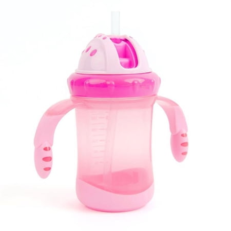 Primo Passi - Straw Cup 7Oz, Pink