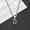 D Letter, variant on Football Letter Necklace - Men's Football Charm Pendant, Stainless Steel Silver Chain, 22inch Personalized Gift