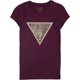 thumbnail image 2 of GUESS Playera Gráfica con Brillo de Leopardo para Mujer, Púrpura, Small Guess Camiseta gráfica, 2 of 2