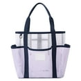 thumbnail image 2 of HongHeng Large Beach Tote Bag - Plus Waterproof Sandproof Mesh Beach Bag for women, 2 of 5