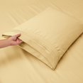 thumbnail image 3 of Bed Sheets Set  1800 Series Deep Pocket Soft Microfiber 4 Piece Queen Sheet Sets  Gray, 3 of 6