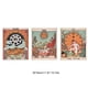 thumbnail image 2 of Injueey Paquete de 3 tapices decorativos de pared colgantes que no se desvanecen, decoración portátil, tapices de moda con 2 hebillas para dormitorio Decoración Injueey HA010987-00, 2 of 5