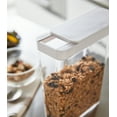 thumbnail image 3 of Yamazaki Home Food Storage Container, White, ABS Plastic, 9.5 cups, 2.3 liters, Lid, No Assembly, 3 of 7