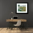 thumbnail image 4 of Emil Cardinaux 23x20 Black Modern Framed Museum Art Print Titled - Grison Landscape (1929), 4 of 5