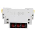 thumbnail image 1 of DIN Rail Ammeter, AC80-500V LED Display DIN Rail Amp Meter  for Mining Enterprise, 1 of 8