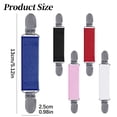 thumbnail image 4 of 2PCS Adjustable Mitten Clips, Winter Glove Leash, Hat & Scarf Holder for Cold Weather, Blue*2, 4 of 5